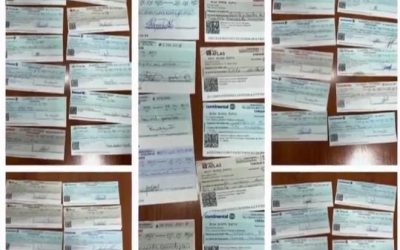 Madre de diputada intentó ingresar al país con más de 90 cheques sin declarar