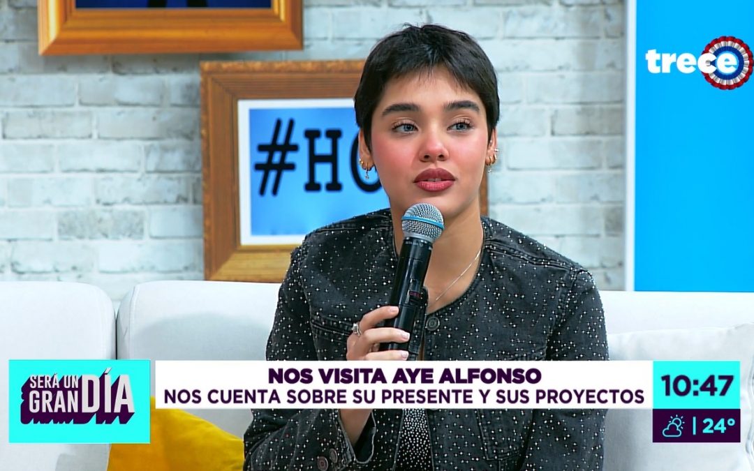 Aye Alfonso será telonera en el show de Pimpinela: “Será una hermosa experiencia”