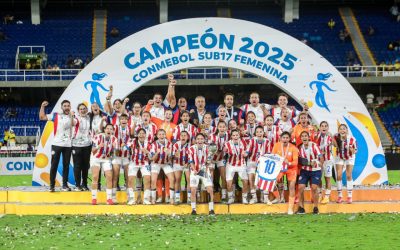 La Albirroja Femenina Sub 17 se coronó campeona del Sudamericano