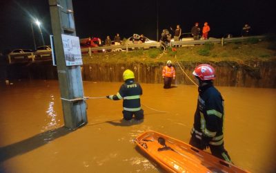 Destrozos e inundaciones dejó el fuerte temporal en Asunción y Central