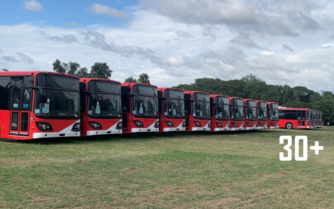 Lanzaron licitación para operar 30 buses eléctricos en el área metropolitana