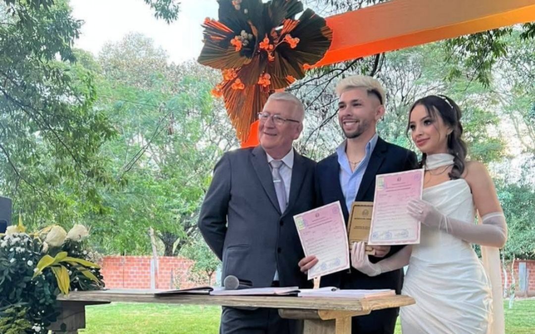 ¡Se casó Julio Enciso y el padrino de bodas fue “Tacuara” Cardozo!