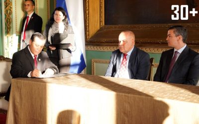 La Ande firmó el contrato de la línea de transmisión eléctrica de 220 kV