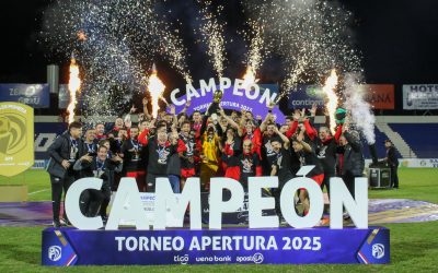 ¡En la terraza del país, el Gumarelo se coronó campeón del Apertura!