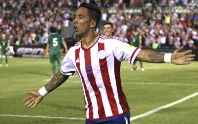 Lucas Barrios: “Es una alegría enorme el momento de la selección”