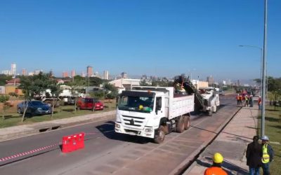 Costanera de Asunción: comienzan obras de cableado subterráneo