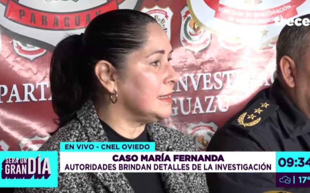 Caso María Fernanda: la cronología de un crimen que conmociona al país