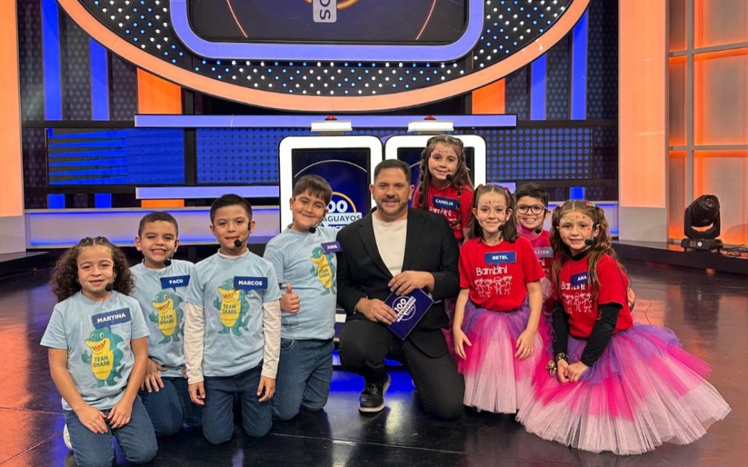 Con el duelo entre Team Sharks y el Team Bambini, inició la semana de 100 Paraguayos Dicen