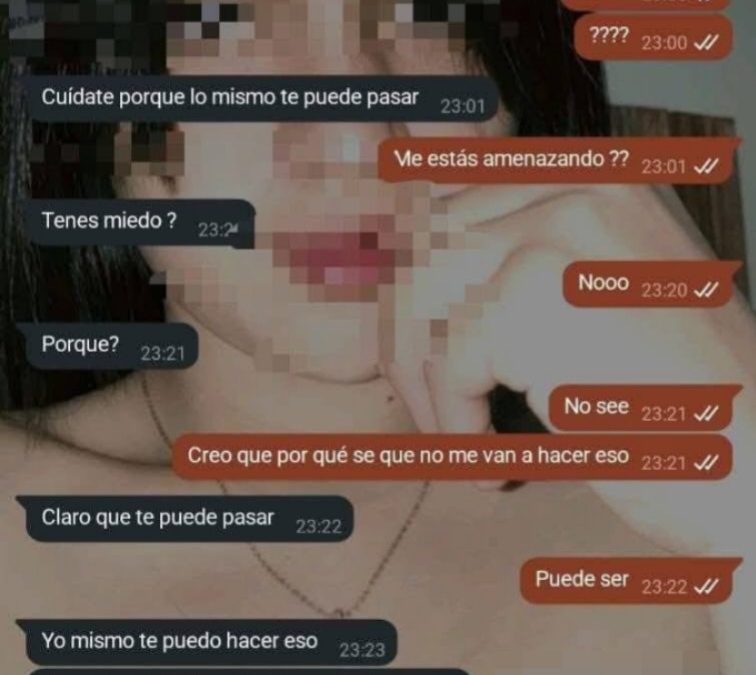 Cae joven tras enviar chats amenazantes a adolescente