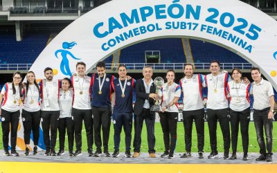 Kinesióloga de la FCMUNA se consagró campeona con la Albirroja del Sudamericano femenino