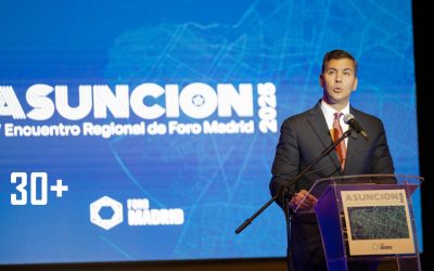 Peña instó a defender las libertades y la democracia durante el Foro de Madrid