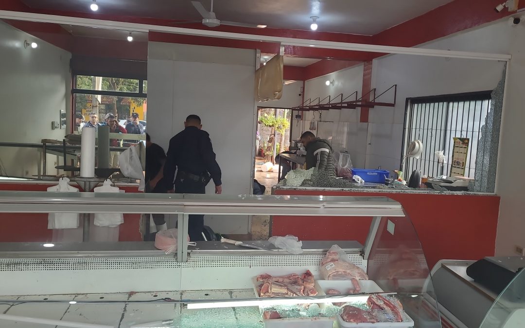 Asalto a carnicería en Minga Guazú: confirman muerte de delincuente herido
