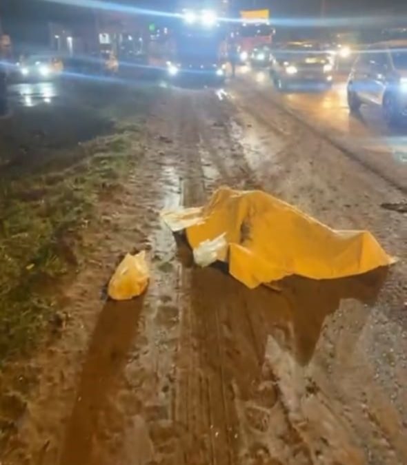 Accidente en Roque Alonso: Hombre murió atropellado por motociclista