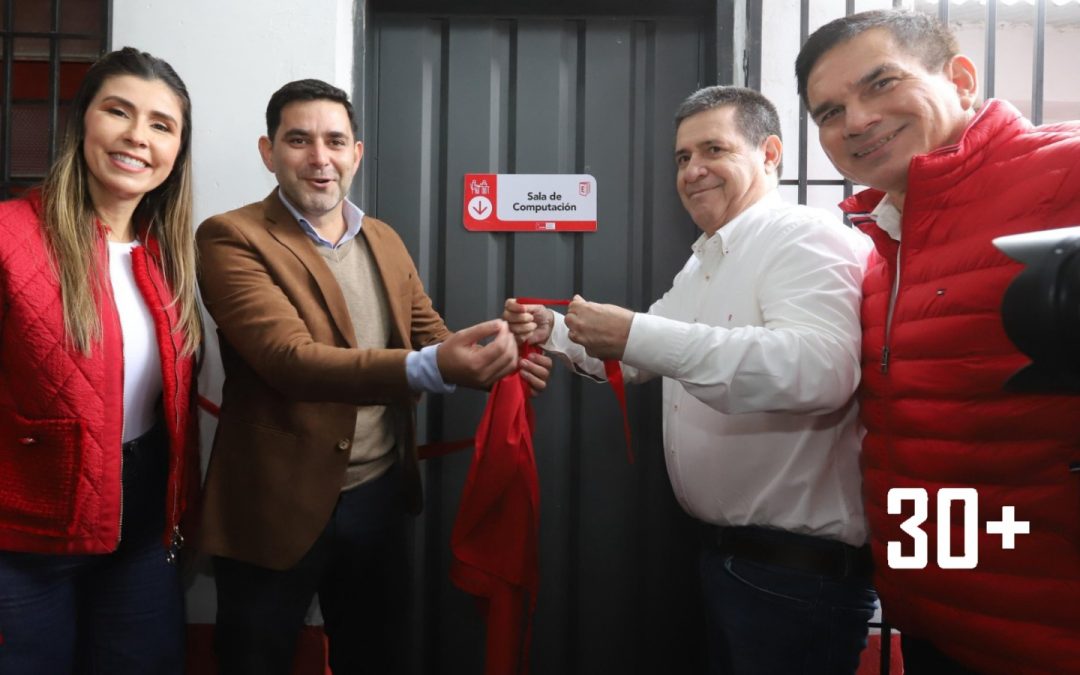 Jornada partidaria en Paraguarí: ANR inaugura espacio Educal en Yaguarón