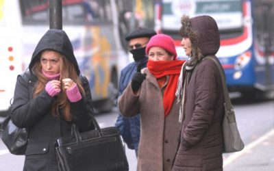 Domingo marcado por inestabilidad y anuncian ingreso de un frío polar