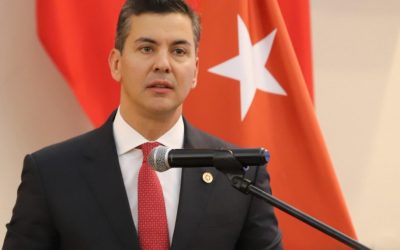 Santiago Peña presentó su segundo informe de gestión ante la ANR