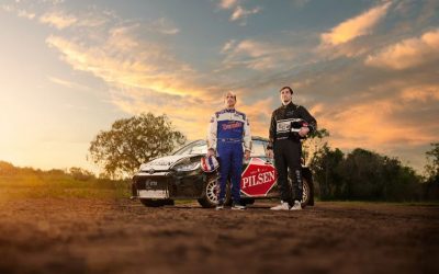 ¡Con Diego Martínez como embajador, Pilsen lanza su campaña para el Mundial de Rally!
