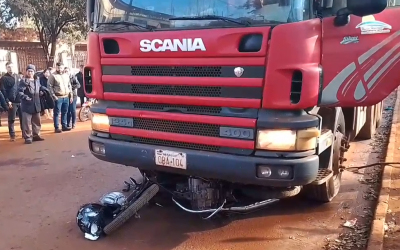 Reportan un fatal accidente de tránsito en Ciudad del Este