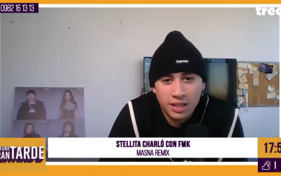 ¡Stellita habló en exclusiva con el cantante FMK!