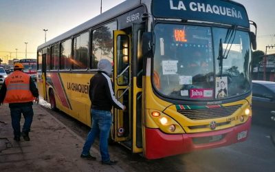 Reunión tripartita por paro de buses fue declarada en cuarto intermedio