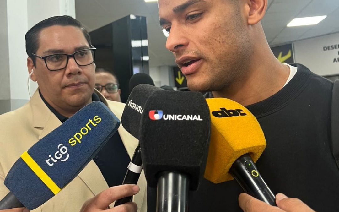 Lucas Morales llegó para sumarse a Olimpia: “Es un paso importante en mi carrera”