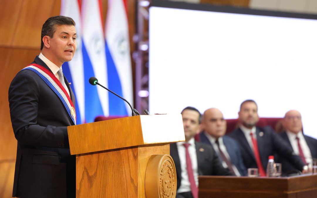 Santiago Peña: “El Paraguay, hoy, ya está cambiando. Este es un proceso irreversible”