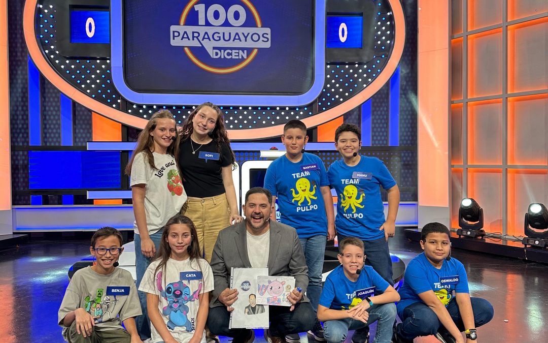 ¡A pura diversión! Niños se enfrentaron en 100 paraguayos Dicen