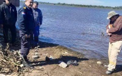 Una recién nacida fue tirada dentro de una bolsa en el río Paraguay