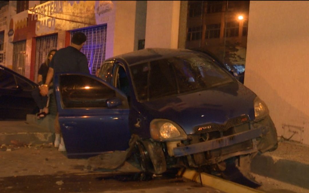 Accidente sobre Eusebio Ayala: conductor afirma que esquivó a motociclista