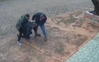 Agente Lince le salvó la vida a un hombre que se atragantó