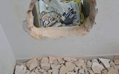 San Estanislao: delincuentes intentaron robar un banco abriendo boquetes