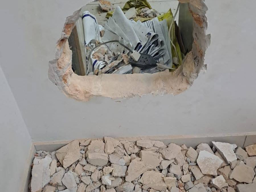 San Estanislao: delincuentes intentaron robar un banco abriendo boquetes