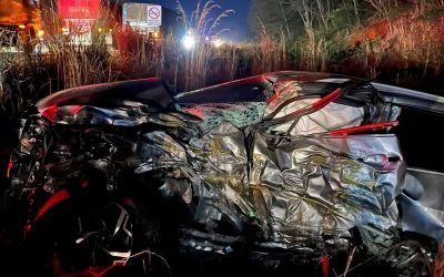 San Pedro: triple choque deja cuatro jugadores de futsal heridos