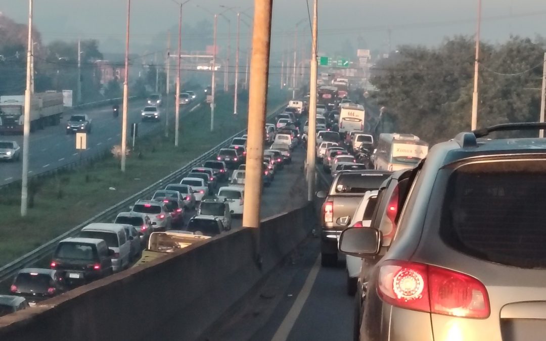 Peatón muere atropellado en Limpio: hay gran congestión vehicular