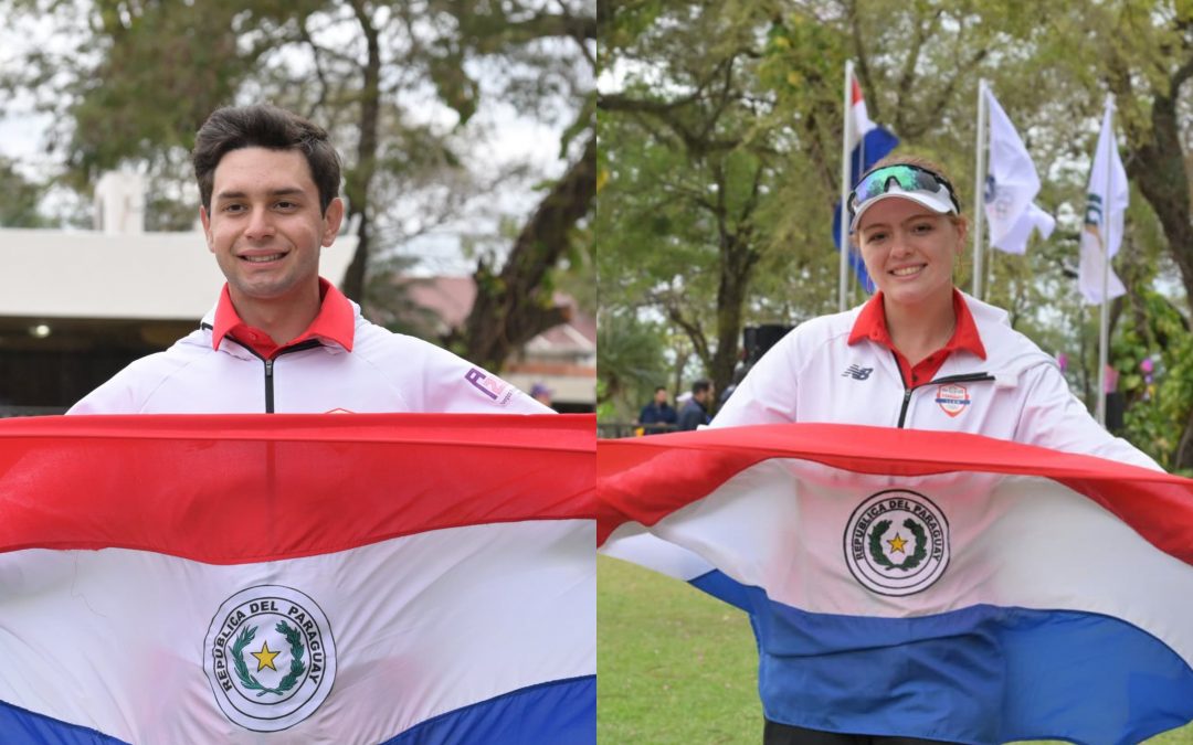 ¡El golf da las últimas dos medallas a Paraguay en los Panamericanos Junior!
