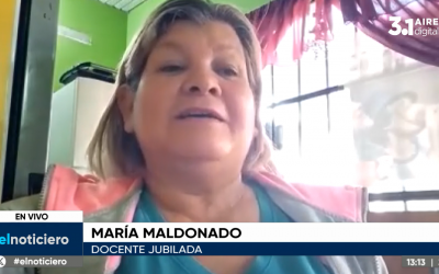 Mafia de los pagarés: docente jubilada vende alimentos para poder sobrevivir