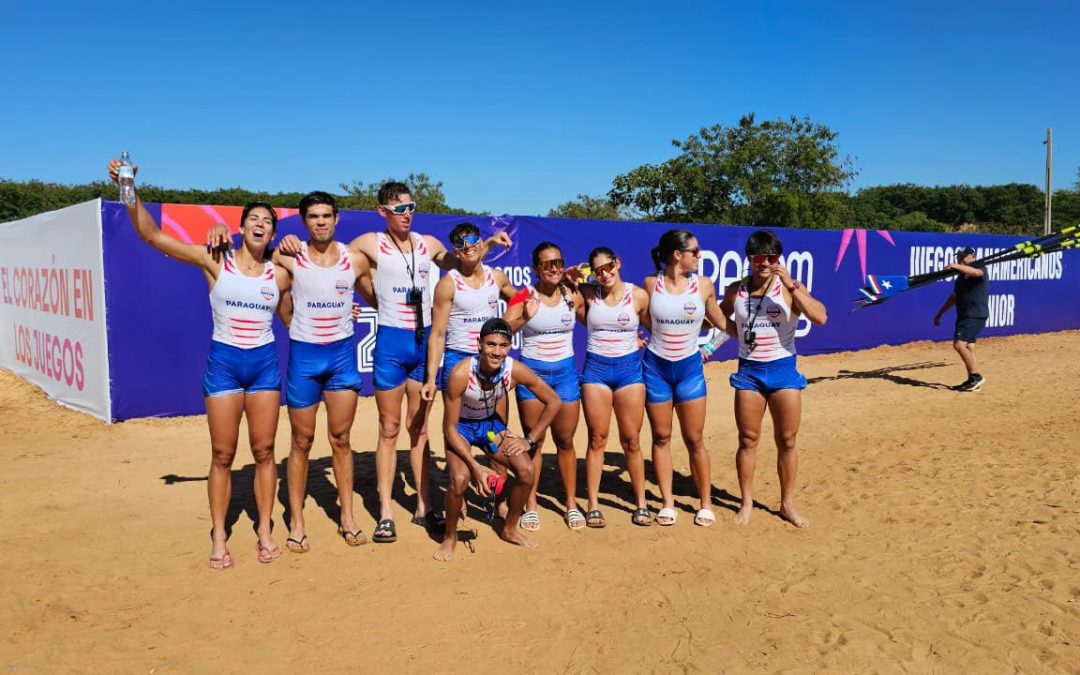 Con una nueva medalla, el Team Paraguay de Remo cierra su participación