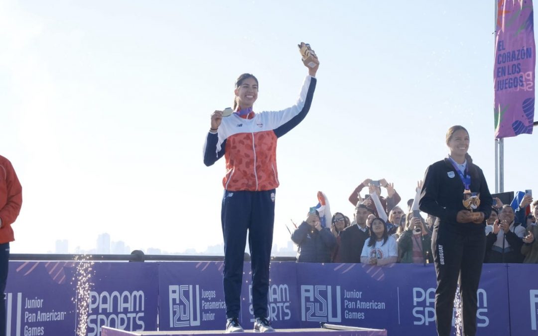 Nicole Martínez se quedó con el primer oro de los Juegos Panamericanos