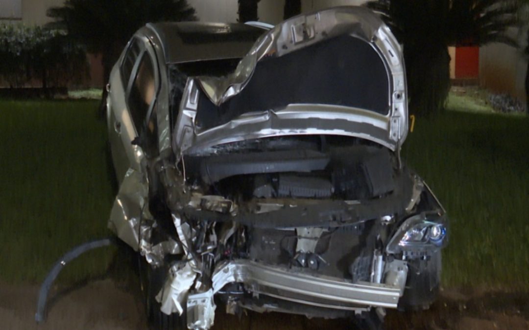 Accidente sobre Mariscal López deja una conductora con lesiones leves