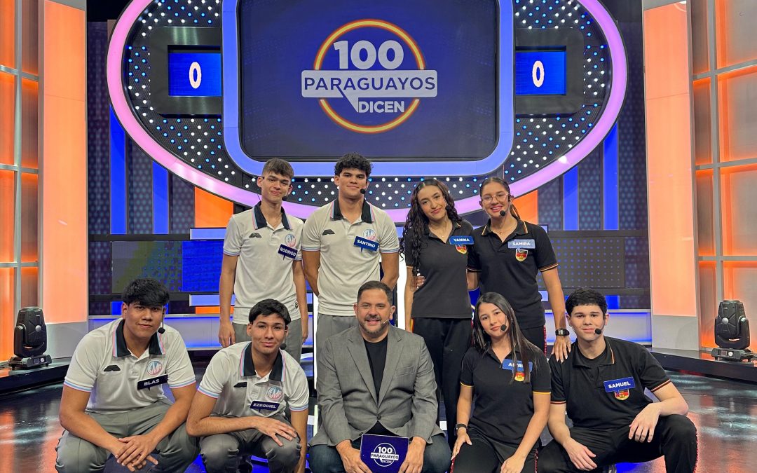 ¡Por un viaje a Bariloche, estudiantes se enfrentan en 100 Paraguayos Dicen!