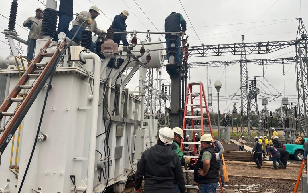 Subestación de Horqueta es repotenciada con un nuevo transformador de potencia