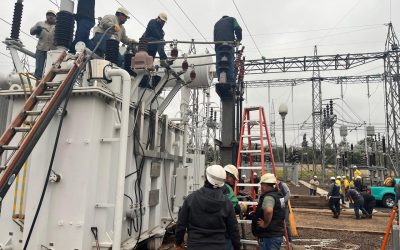 Subestación de Horqueta es repotenciada con un nuevo transformador de potencia