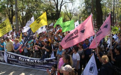 Docentes anuncian movilización y suspensión de clases por dos días