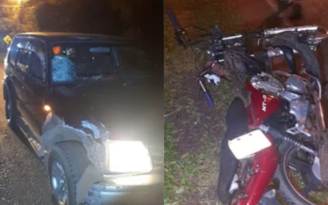 Motociclista muere tras violento choque en Capiatá