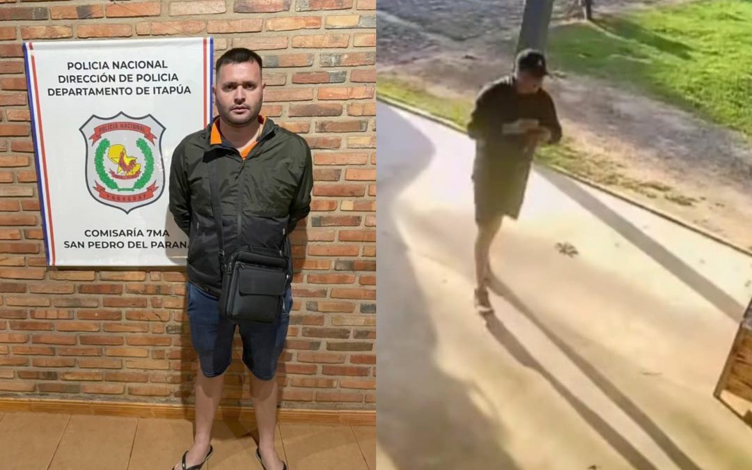 Crimen de veterinario en Yuty: capturan a presunto sicario