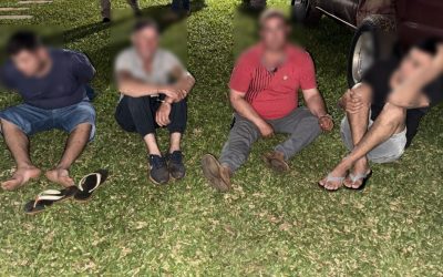 Detienen a presuntos implicados en intento de asalto en Caaguazú