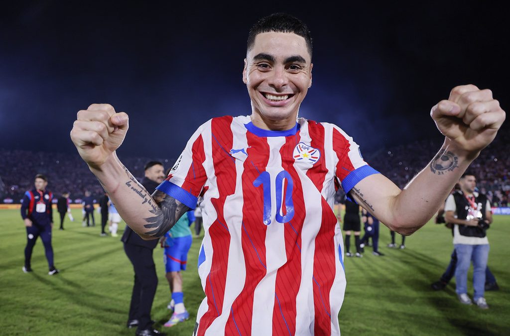 Almirón es el jugador con más minutos en la Albirroja