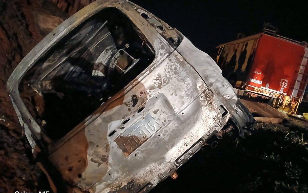 Trágico accidente en Juan León Mallorquín: conductor murió calcinado