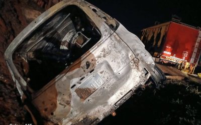 Trágico accidente en Juan León Mallorquín: conductor murió calcinado