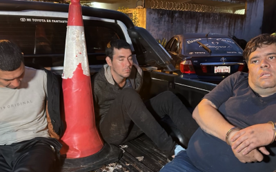 Detuvieron a sospechosos del asalto al intendente de Areguá